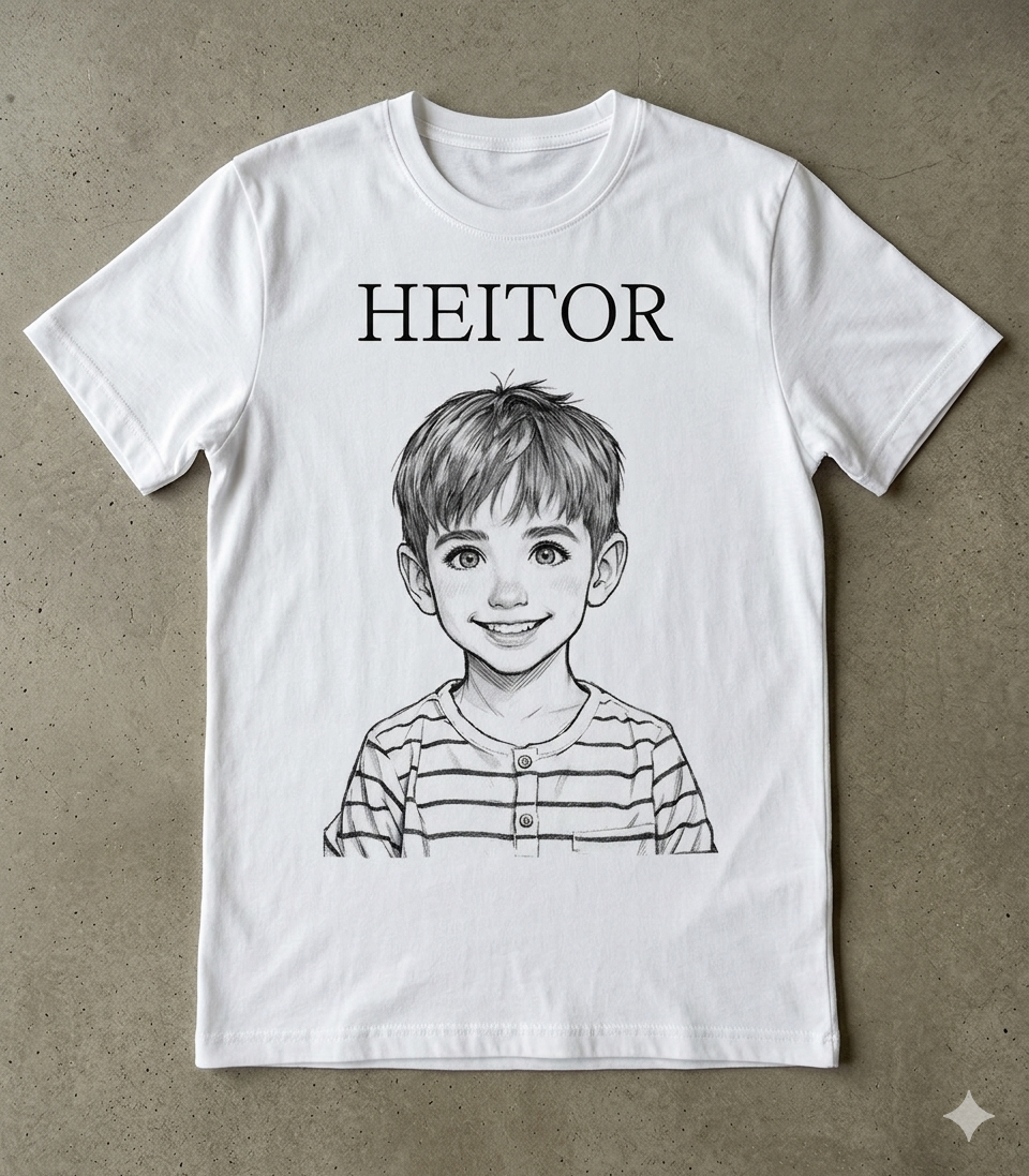 T-Shirt Arte Infantil